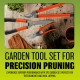 3pc Garden Set Pruning Cutting Shears Tree Branch Pruner Anvil Lopper Gardening Garden & Outdoor, Garden Tools image