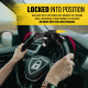 Heavy Duty Anti Theft Rotary Security Safe Van Car Steering Wheel Lock Universal image