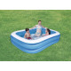 Bestway Family Fun Pool Inflatable Garden Summer Paddling 2.11M X 1.32M X 46Cm Garden & Outdoor, Swimming Pools image