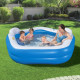 Bestway Family Fun Lounge Pool Inflatable Outdoor Garden Summer Paddling image