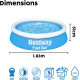 6Ft Round Family Swimming Pool Outdoor Inflatable Summer Garden Fun Fast Easy image
