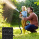 50Ft Black Expandable Flexible Garden Hose Pipe Expanding Fittings + Spray Gun Garden & Outdoor, Hose Pipes & Fittings image