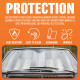 Car Windscreen Front Visor Heat Cover Foldable Reflective Sunshade Universal image