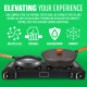 Double Black Camping Stove Gas Stove Gas Cooker for Outdoor BBQ, Fire and Grill image