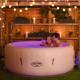Lay -Z-Spa Paris Hot Tub with LED Lights, Airjet Inflatable, 4-6 Person image