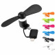 New 10 X Mini Portable Pocket Fan Cool Air Hand Battery Travel Holiday Blower Electrical, Heating & Cooling image
