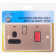 New Rose Gold Cooker Control Switch Kitchen With Fixing Screws Electric Home image