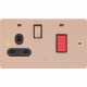 New Rose Gold Cooker Control Switch Kitchen With Fixing Screws Electric Home image