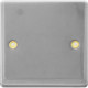 New Stainless Steel Single Blank Plate Light Switch Home Office Electric Diy Electrical, Household Appliances image