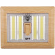 2 X Led Battery Operated Switch Night Light Cordless Bright Cob Cabinet Lights Electrical, Lights & Torches image