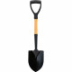 Mini Spade Shovel Wooden Shaft 700Mm Gardening Digging Garden High Quality New image