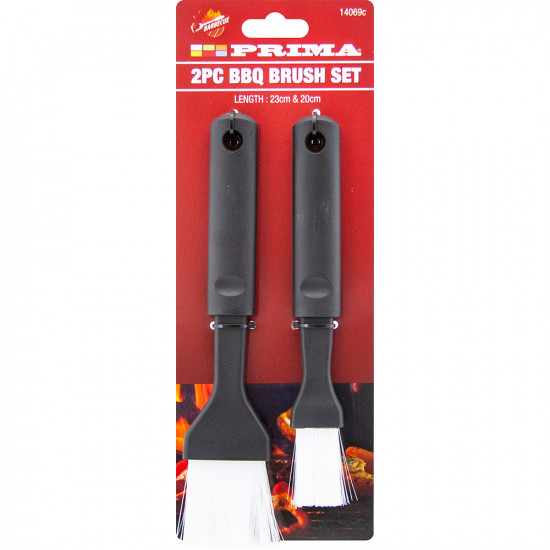 New 2Pc Bbq Brush Set Cleaner Barbecue Grill Accessories Tool Cleaning Scraper Garden & Outdoor, Garden Tools image