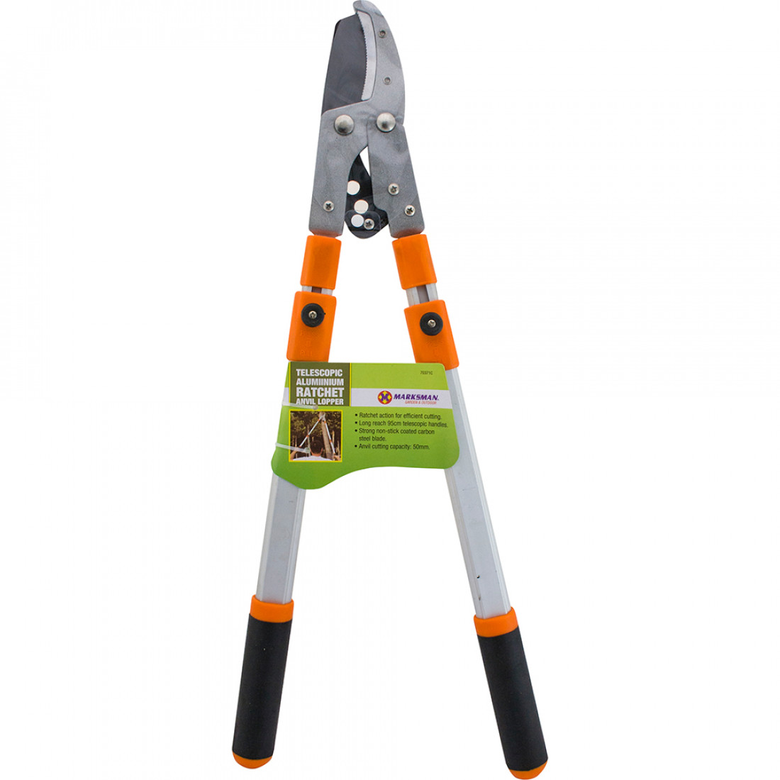 Professional Ratchet Anvil Loppers Pruner With Telescopic Extending ...