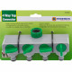 New 4 Way Tap Connector Adapter Garden Hose Pipe Adaptor Outlet Splitter Garden & Outdoor, Hose Pipes & Fittings image