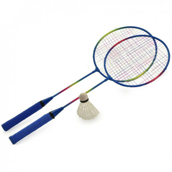 New 2 Player Badminton Set Garden Outdoor Sports Fun Activity Game Xmas Gift Garden & Outdoor, Miscellaneous image