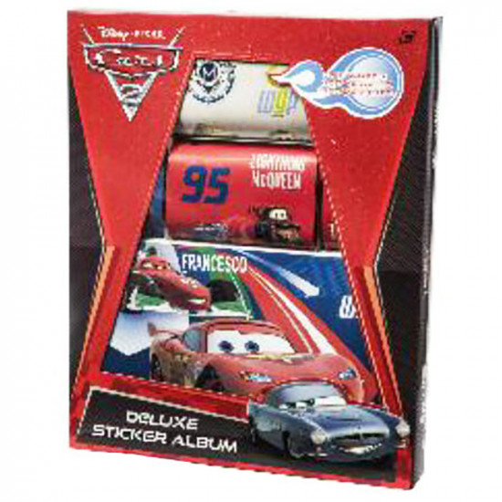 Disney Cars 2 Deluxe Sticker Set Kids Fun Crafts Activity Gift Childrens Boys image