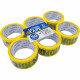 12Pc Caution Tape Yellow Pvc 50M Roll Self Adhesive Hazard Safety Warning Tape Gifts & Gadgets, Tapes & Glues image