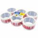 72 Rolls Of Fragile Strong Packing Parcel Tape 48Mm X 50M Sellotape Stationary image