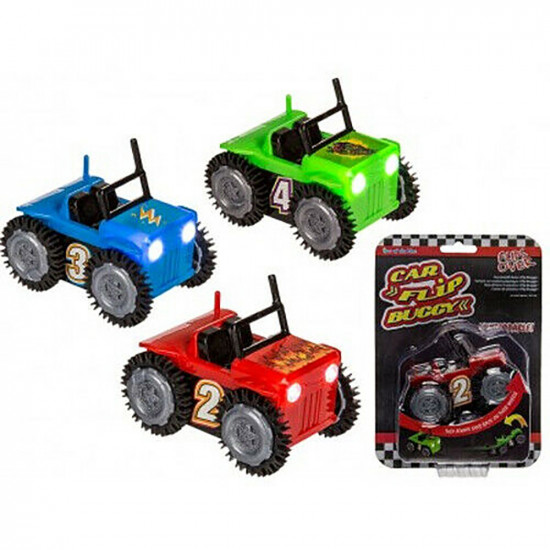 3 X Plastic Car Flip Buggy Vehicle Boys Kids Toy Children Activity Xmas Gift New Gifts & Gadgets, Toys image