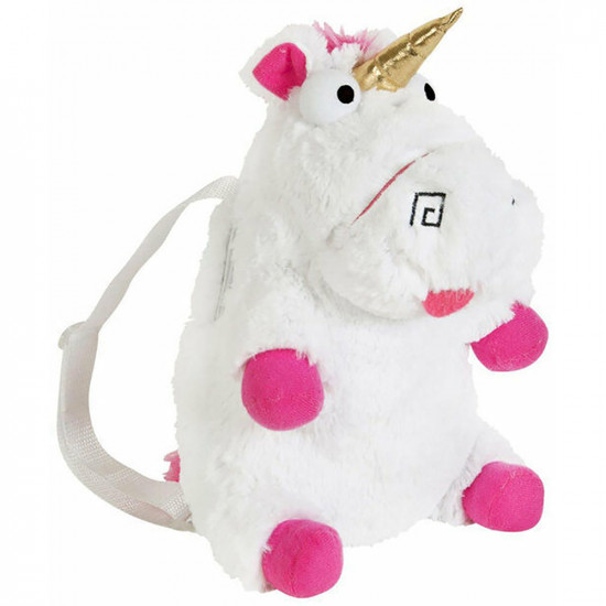 Crossbody Fluffy Unicorn Backpack Girls Despicable Me 3 Plush Bag Gift Xmas New Gifts & Gadgets, Toys image