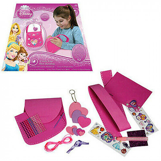 Disney Princess Create Your Own Sewing Bag Girls Kids Toys Creativity Xmas Gift image
