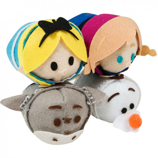 Disney Sew Your Own Tsum Tsum Stitch Craft Art Fun Creative Kids Toy Kit Frozen image
