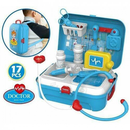 Doctor Nurses Toy Set Backpack Medical Role Play Kit Childrens Kids Educational Gifts & Gadgets, Toys image