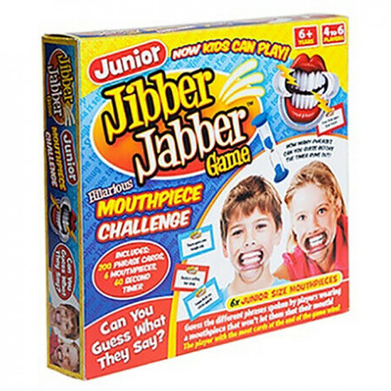Junior Jibber Jabber Party Board Game Family Xmas Gift Kids Toy Activity Home image