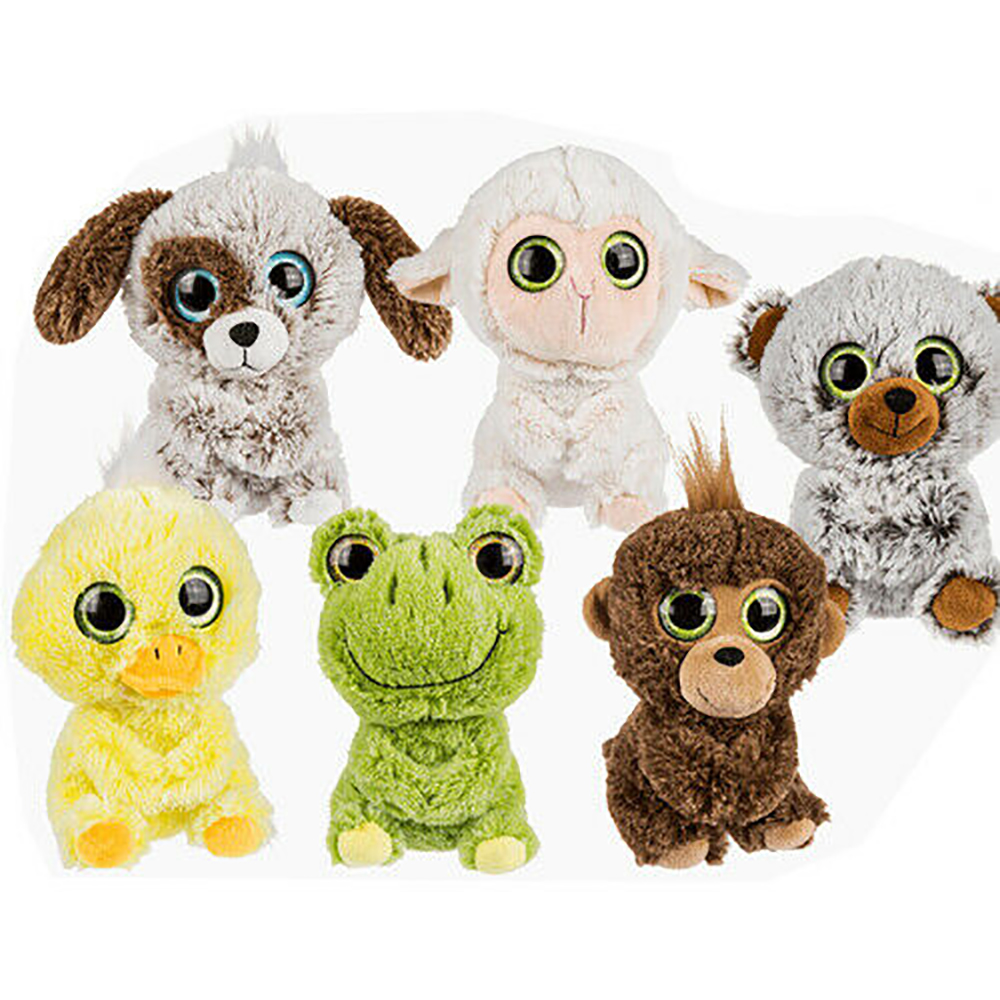 New 20Cm Big Eyes Plush Animals Soft Cuddly Cute Teddy Bear Toy Kids Xmas  Gift