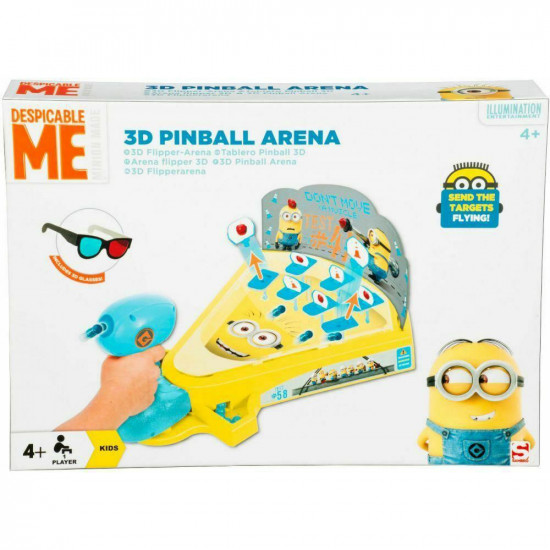 New Despicable Me Minions Pinball Kids Activity Xmas Gift Bumpers Arcade Fun Toy Gifts & Gadgets, Toys image