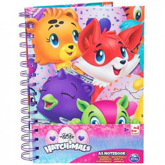 New Hatchimals A5 Notebook Colouring Writing Stationary Girls Fun Toy Xmas Gift Gifts & Gadgets, Toys image