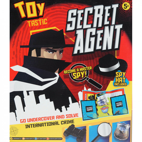 New Secret Agent Spy Set Kids Fun Toy Solve Crime Undercover Xmas Gift Hat Gifts & Gadgets, Toys image