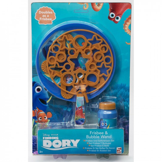 Official Disney Finding Dory Frisbee & Giant Bubble Stick Fun Game Toy Xmas Gift Gifts & Gadgets, Toys image
