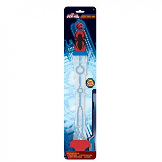 Official Ultimate Spiderman Bubble Wand Deluxe Set Kids Fun Party Gift Giant New image