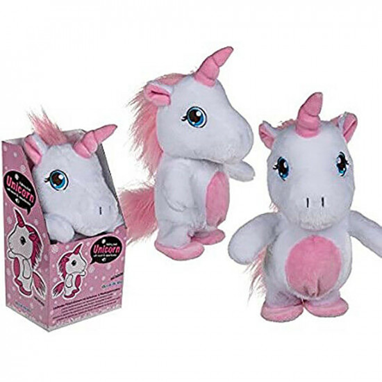 Plush Walking Unicorn Voice Recording Talking Teddy Animal Toys Soft Xmas Gift Gifts & Gadgets, Toys image