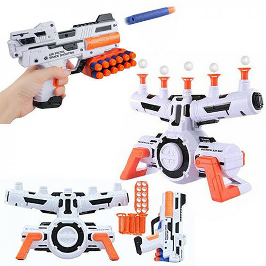 Space Wars Shooting Hover Floating Target Game Gun Aim Gift Toy Balls Xmas New Gifts & Gadgets, Toys image
