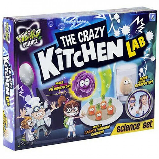 The Crazy Kitchen Lab Weird Chemistry Science Set Educational Toy Gift Fun Xmas image