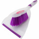 Dustpan And Brush Set Home Cleaning Handheld Light Weight Nylon Bristles Pan New Household, Bath & Toilet image