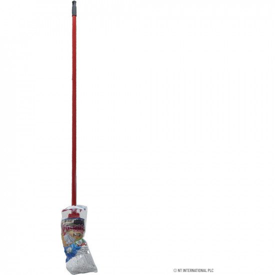 New 110Cm Cleaning Mop Indoor Handle Floor Tile Cleaner Microfibre Large Head Household, Brooms & Brushes image