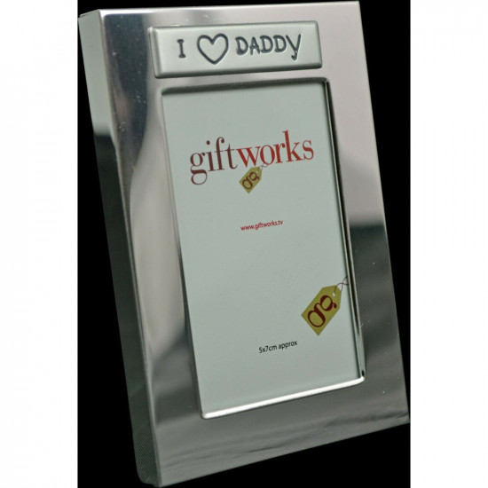 New Mini I Love Daddy Photo Frame Home Office Decoration Xmas Gift Picture Small image