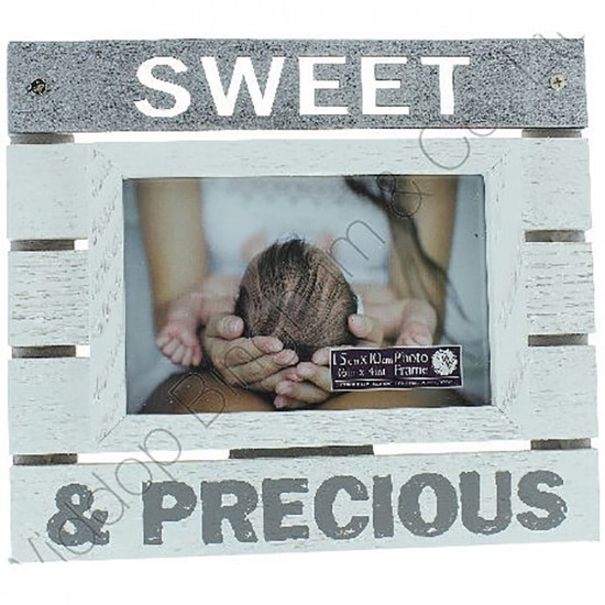 Wooden Panel Photo Frame Picture Cutout Stand Gift Hanging Wall 6