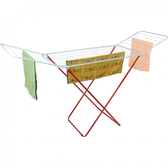 18M Cloth Dryer Rack Airer Laundry Washing Line Outdoor Folding Clothes Indoor Household, Laundry Products image