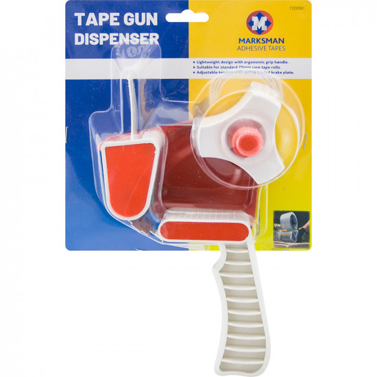 Heavy Duty Box Packing Parcel Packaging Tape Gun Dispenser 48Mm Roll Industrial image