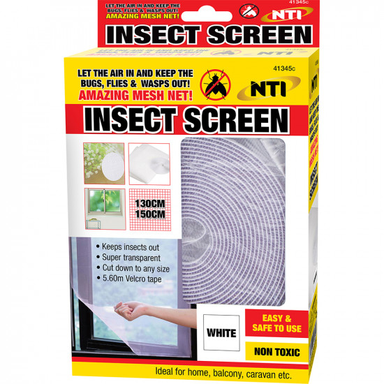 4 X Large Window Screen Mesh Net Fly Insect Bug Mosquito Moth Door Netting image
