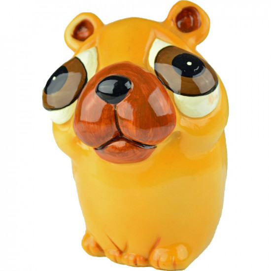 New Ceramic Cute Bear Piggy Bank Fun Novelty Savings Kids Fun Ornamnet Xmas Gift Household, Miscellaneous image