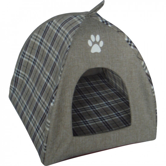 Animal Tent Cat Dog Pet Bed Warm Cosy Comfy Soft Cuddly Washable Basket Home image