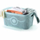 New Multi Purpose Basket Laundry Home Storage Organiser Knit Clothes Light Blue Household, Storage Products image