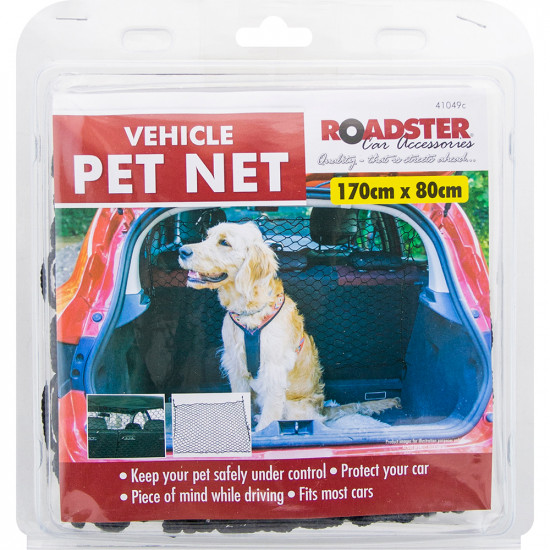 New Vehicle Boot Pet Net Dogs Safe Barrier Guard Storage Travel Mesh Transport image