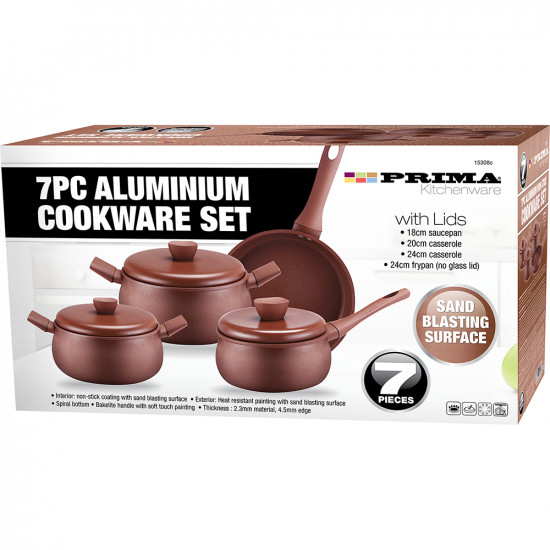 PRIMA 18cm Sauce Pan (Ceramic Coated)