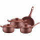Cookware Set Saucepan Frying Pan Pot Stainless Steel Non Stick Glass Ceramic New image